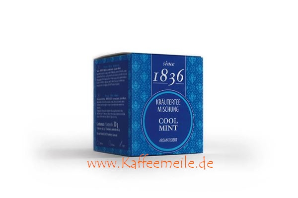Kräuterteemischung Cool-Mint aromatisiert - 15 Pyramidenbeute à 2g