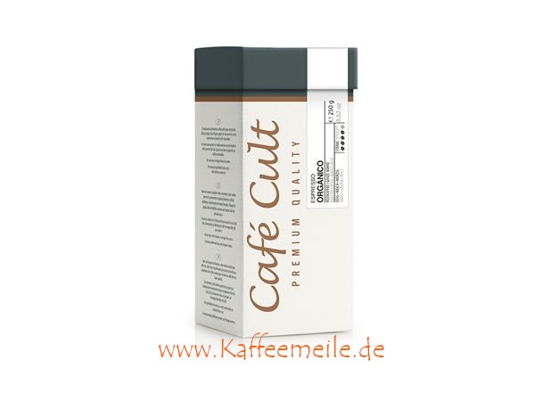 Espresso Organico - Bio - ganze Bohnen - Cafe Cult - 250 g